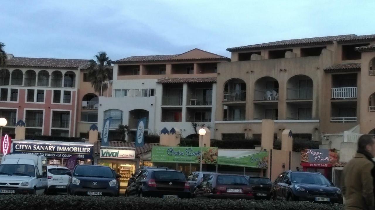 Ferienwohnung Coudouliere Vue Mer Et Port Six-Fours-les-Plages Exterior foto